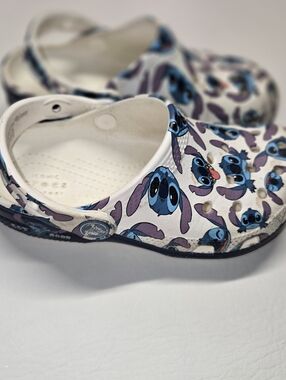 Stich Crocs Kids Unisex Size 11
